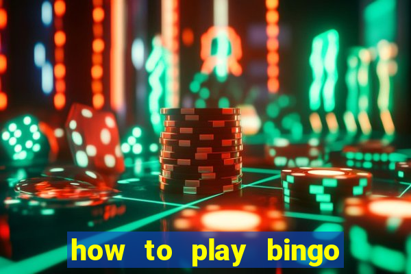 how to play bingo bonus scratch card