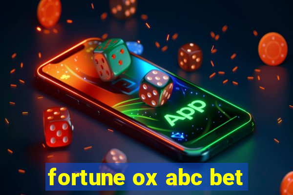 fortune ox abc bet