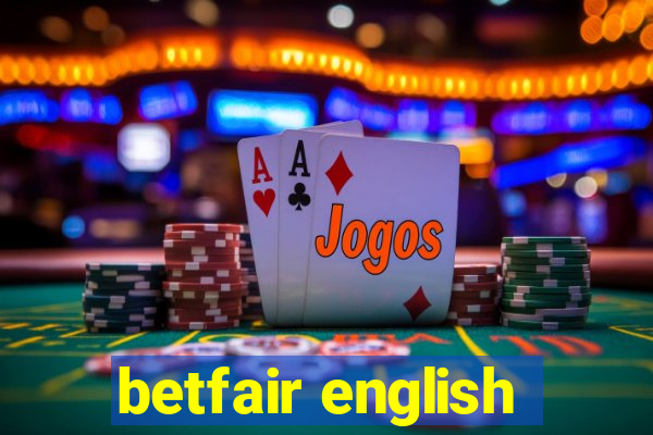 betfair english