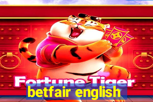 betfair english