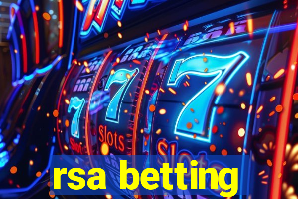 rsa betting