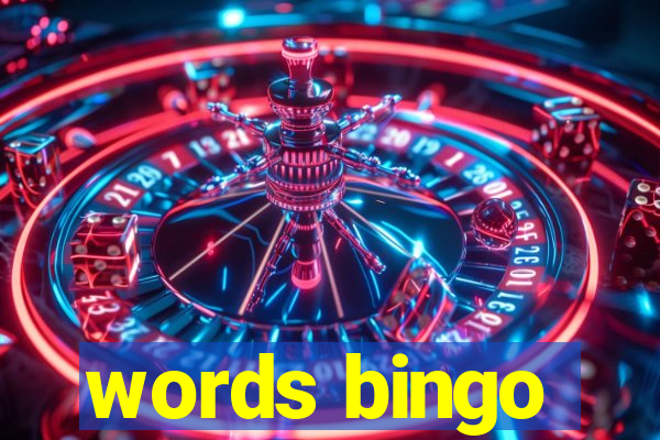 words bingo