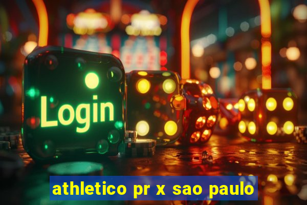 athletico pr x sao paulo