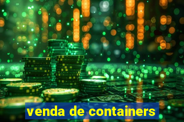 venda de containers