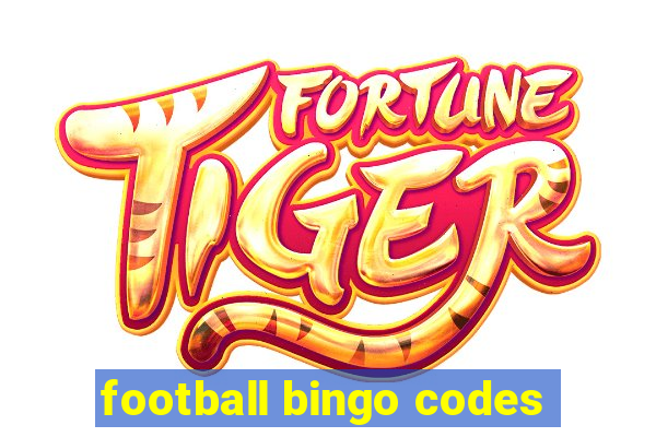 football bingo codes