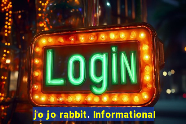 jo jo rabbit. Informational