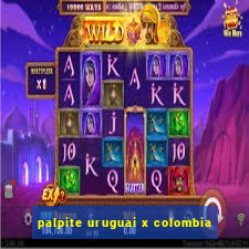 palpite uruguai x colombia