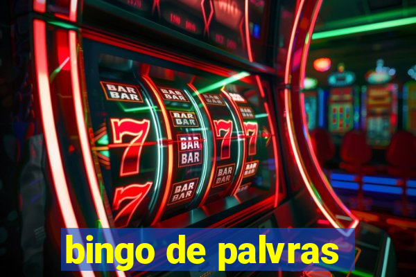 bingo de palvras