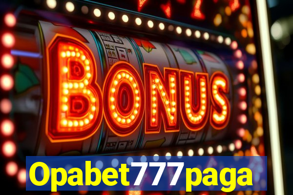 Opabet777paga