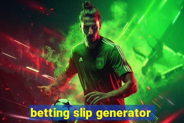 betting slip generator