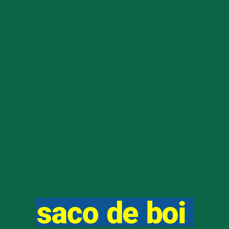 saco de boi