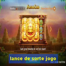 lance de sorte jogo