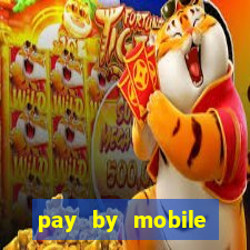 pay by mobile online casino