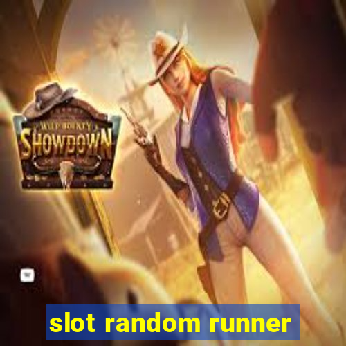 slot random runner