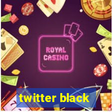 twitter black