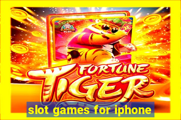 slot games for iphone