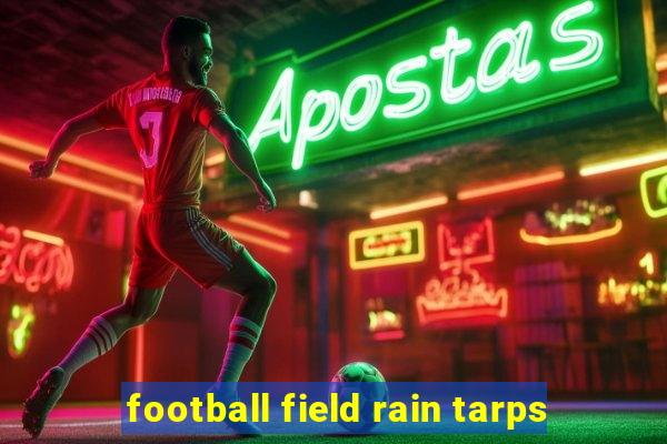 football field rain tarps