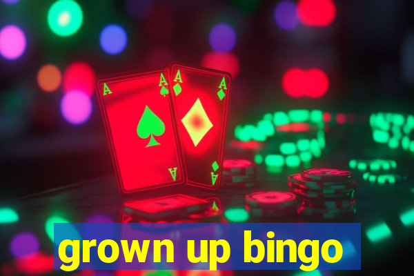 grown up bingo