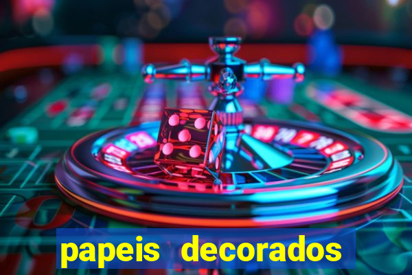 papeis decorados para imprimir