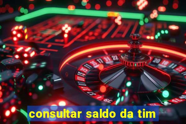 consultar saldo da tim