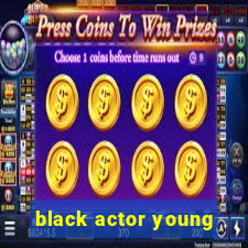 black actor young