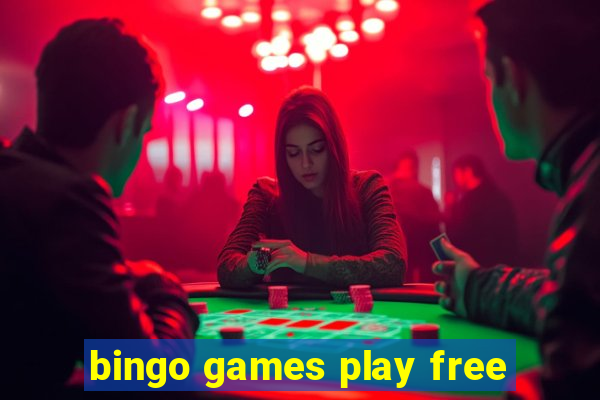 bingo games play free