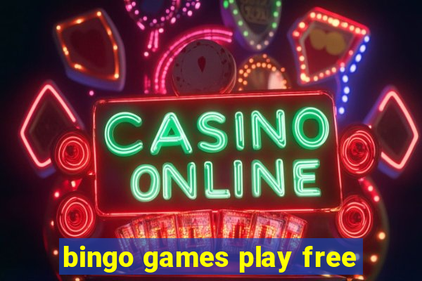 bingo games play free