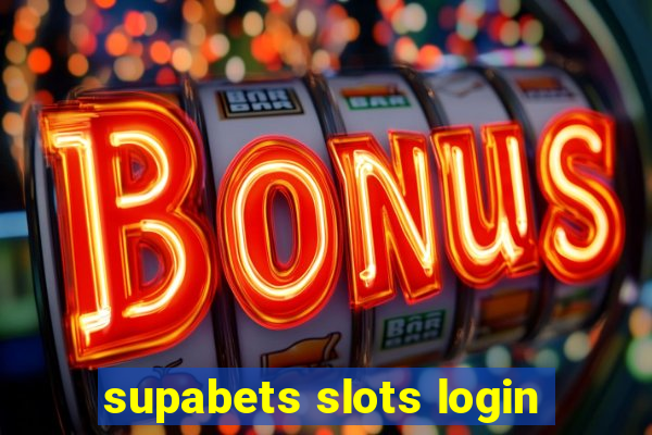 supabets slots login