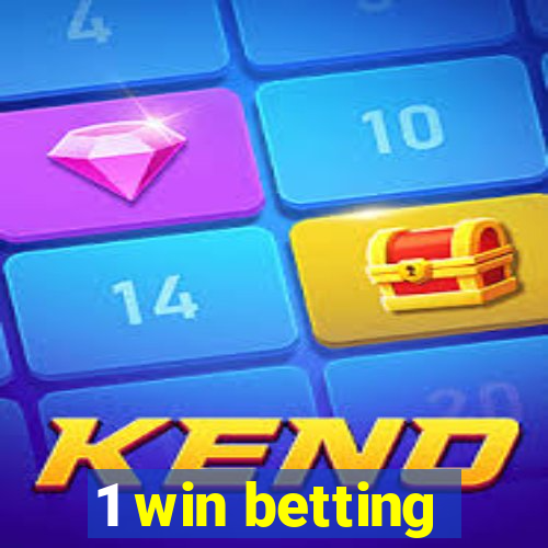 1 win betting