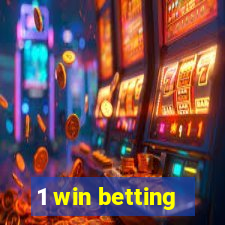 1 win betting