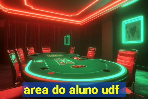 area do aluno udf