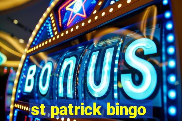 st patrick bingo