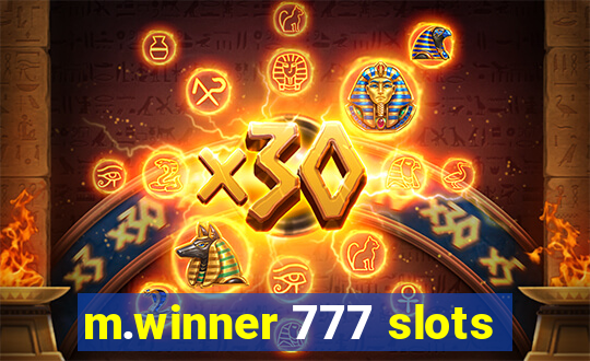 m.winner 777 slots