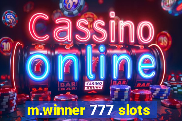 m.winner 777 slots