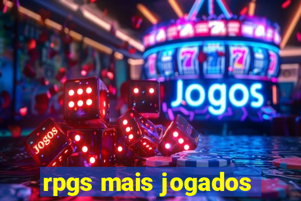 rpgs mais jogados