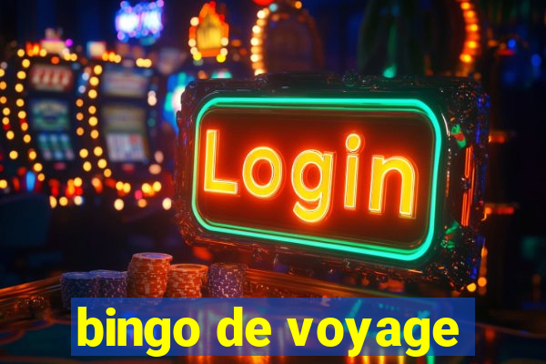 bingo de voyage