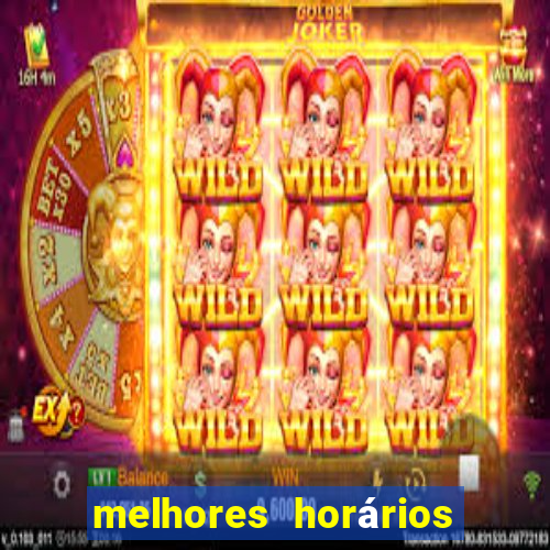 melhores horários para jogar tiger fortune