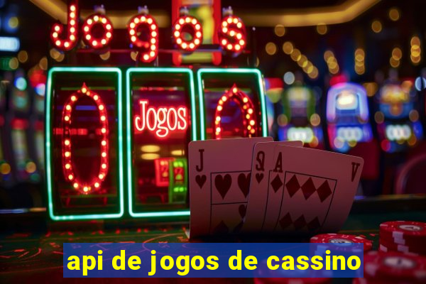 api de jogos de cassino