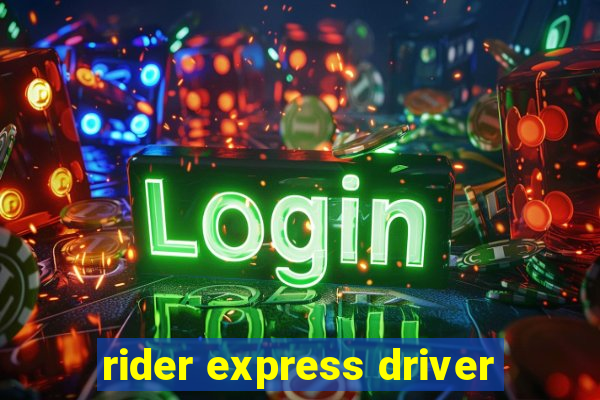 rider express driver