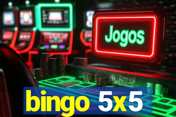 bingo 5x5