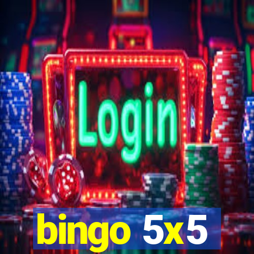 bingo 5x5