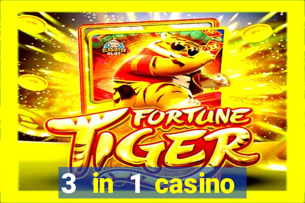 3 in 1 casino game set