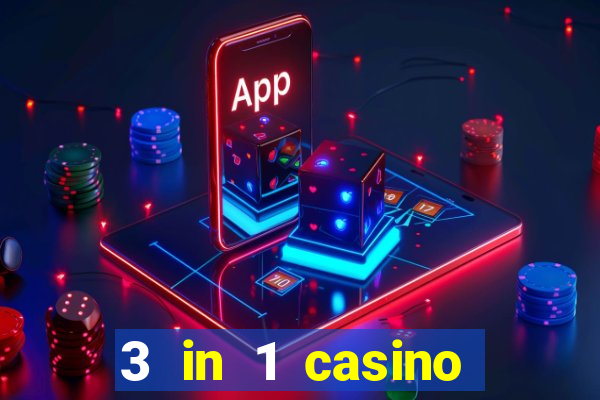 3 in 1 casino game set