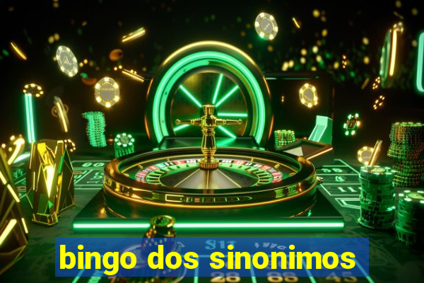 bingo dos sinonimos