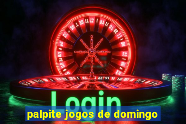 palpite jogos de domingo