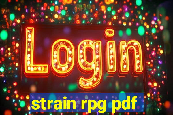 strain rpg pdf