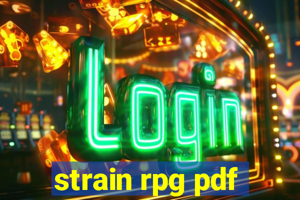 strain rpg pdf