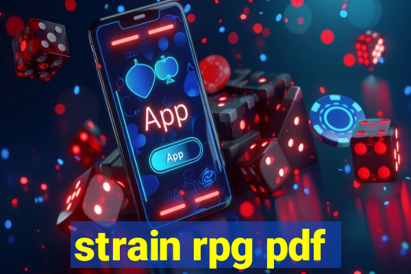 strain rpg pdf