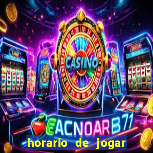 horario de jogar fortune rabbit