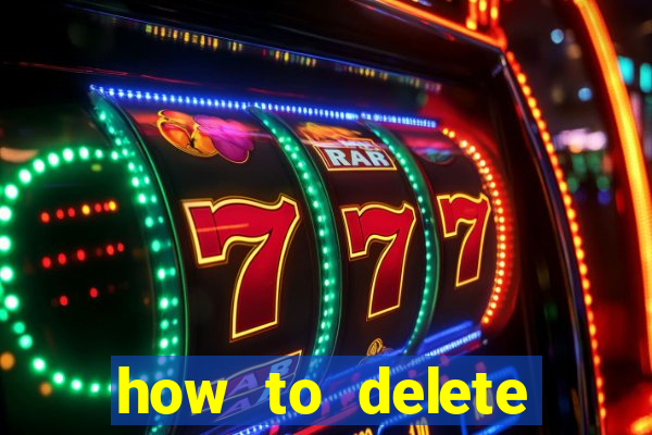 how to delete account in bingo plus